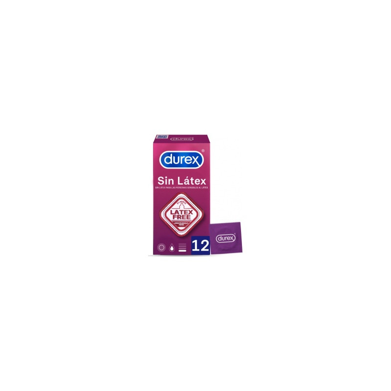 Durex® Preservativos Sin Látex 12Uds Durex® Preservativos Sin Látex 12Uds