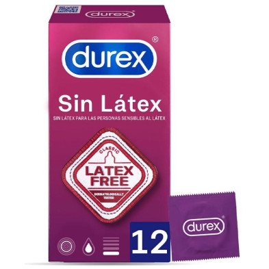 Durex® Preservativos Sin Látex 12Uds