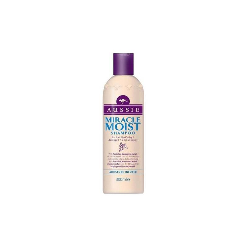 Aussie Miracle Hydration Shampoo 300Ml