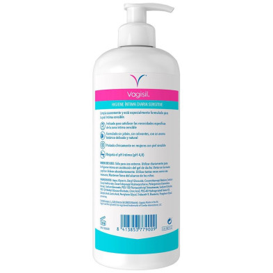 Vagisil Higiene Íntima Diaria Sensitive 500Ml