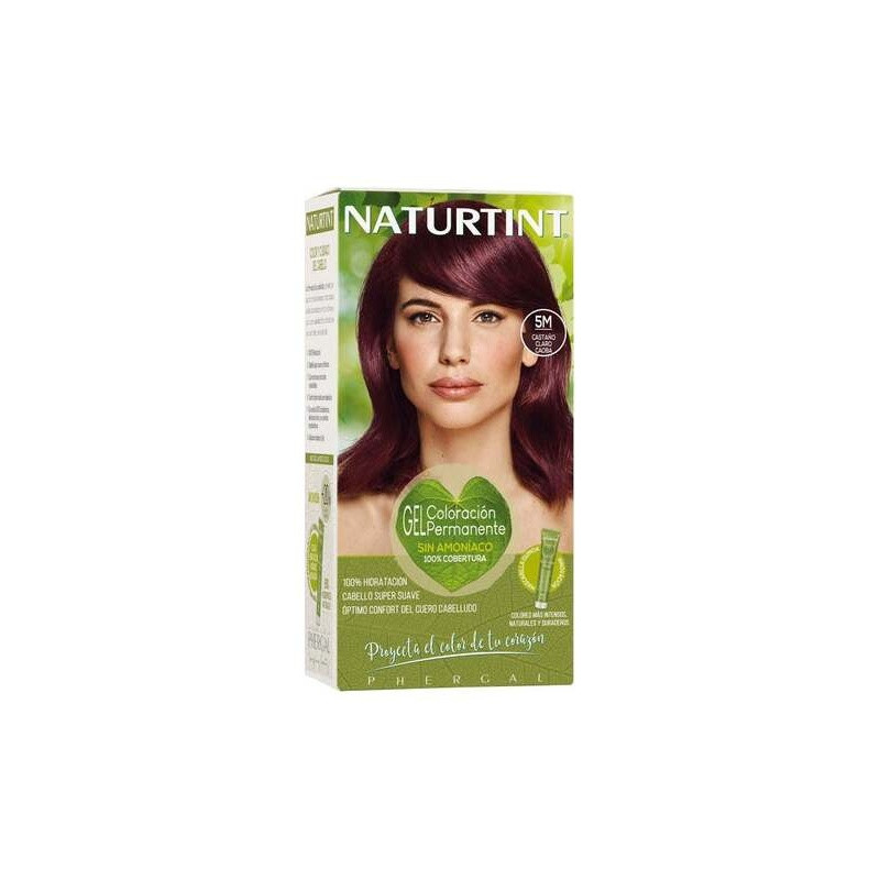 Naturtint Coloración Permanente 5M Castaño Claro Caoba 170Ml