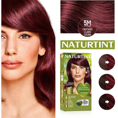 Naturtint Coloración Permanente 5M Castaño Claro Caoba 170Ml