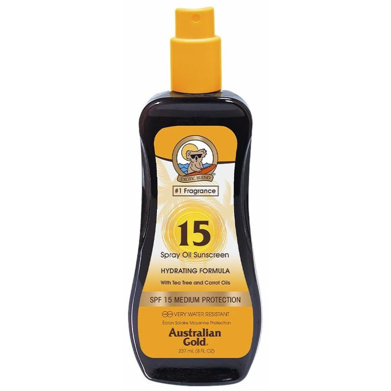 Sunscreen Spf15 Spray Oil Hydrating Formula 237 Ml