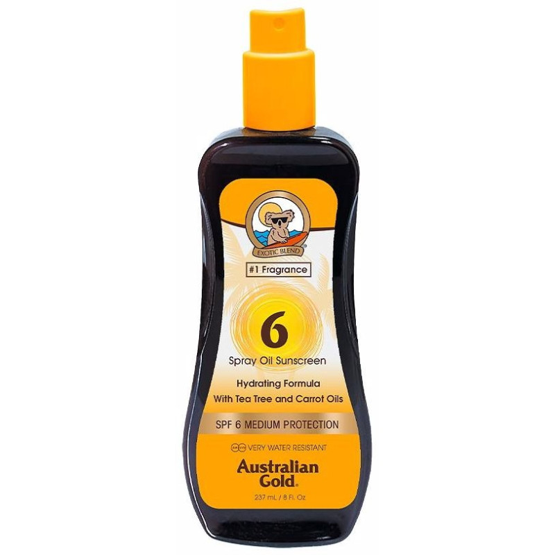 Sunscreen Spf6 Spray Carrot Oil Formula 237 Ml