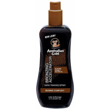Australian Gold Accelerator With Instant Bronzer Spray Gel 237Ml