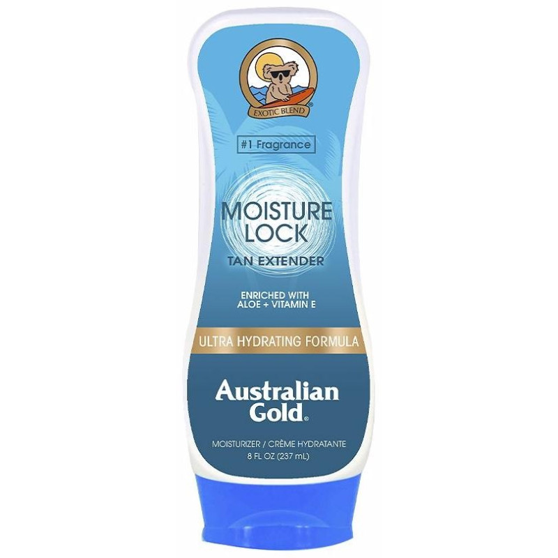 Australian Gold Moisture Lock Tan Extender Moisturizer 237Ml