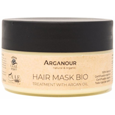 Arganour Mascarilla Capilar Con Aceite De Argán 100% Natural 200Ml