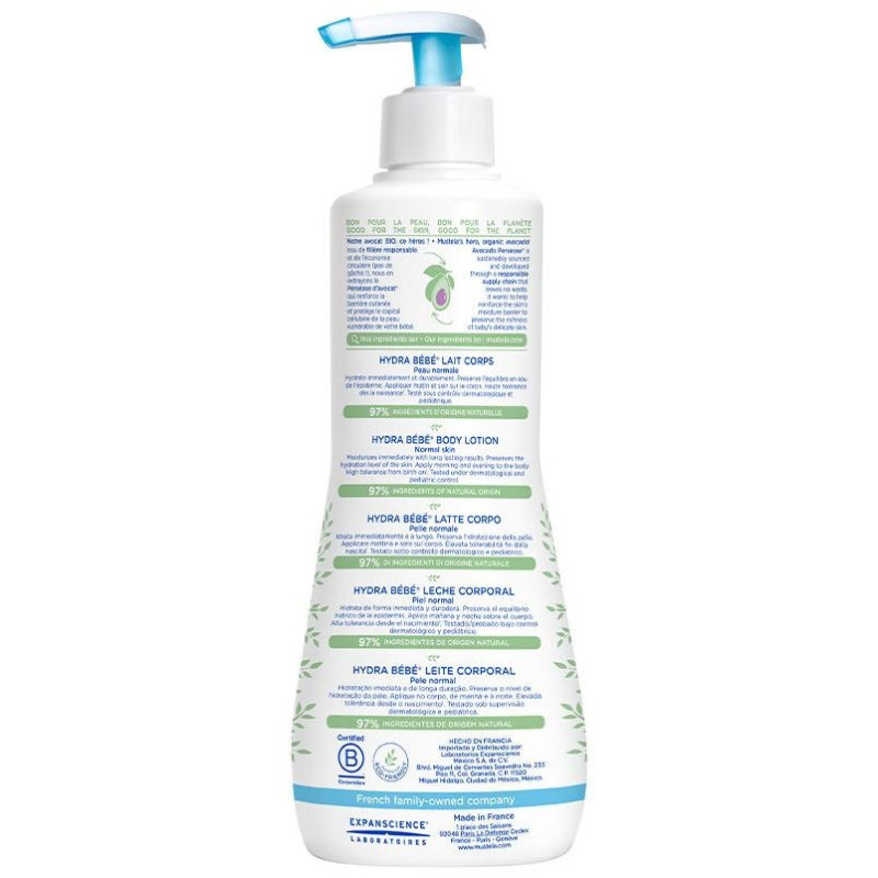 Bebé-Niño Leche Corporal 500 Ml