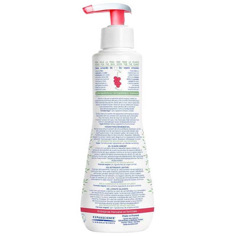 Mustela Gel De Baño Confort Con Schisandra Bio 300Ml