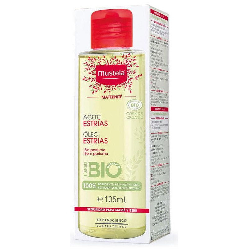Maternidad Bio Aceite Prevención De Estrías 105 Ml