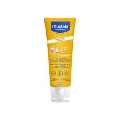 Mustela Lait Solaire Très Haute Protection Spf 50+ 40Ml