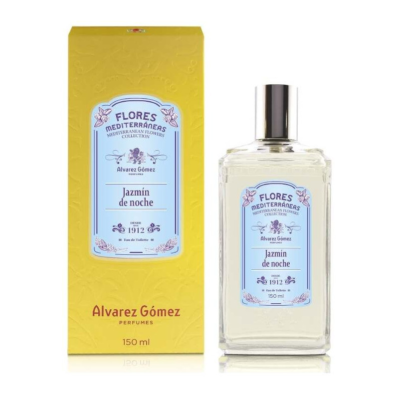 Flores Mediterraneas Jazmín Noche Eau De Toilette Vaporizador 150 Ml