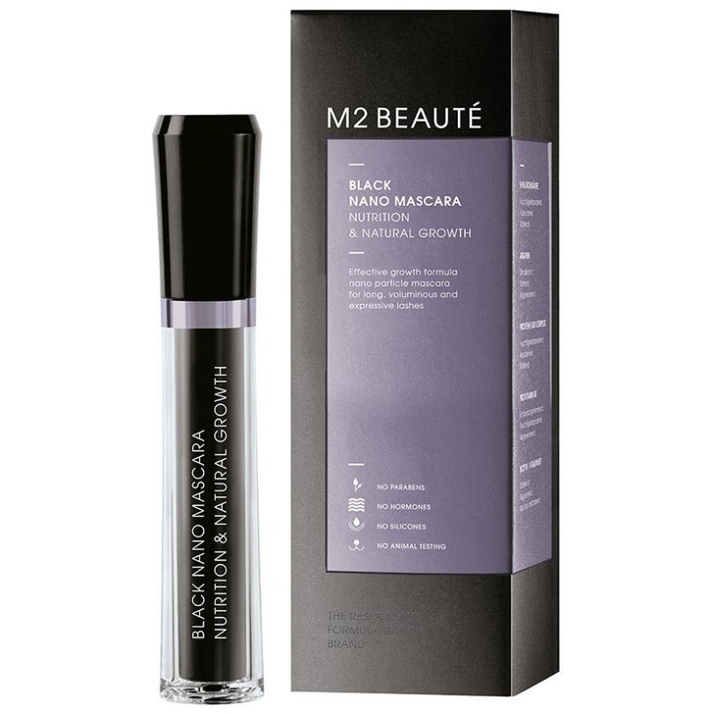 M2 Beauté Black Nano Mascara 6Ml