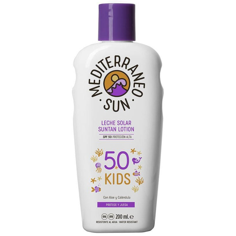 Mediterraneo Sun Swim Y Play Leche Solar Infantil Spf50 200Ml