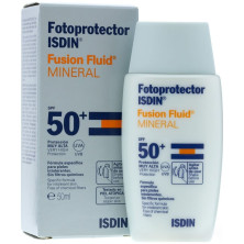Fotoprotector Fusion Fluid Mineral 0% Filtros Químicos Spf50+ 50 Ml