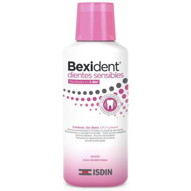 Isdin Bexident Dientes Sensibles Colutorio Uso Diario 250Ml