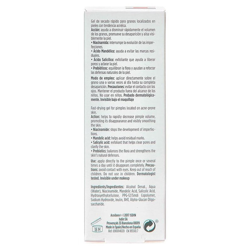 Isdin Teen Skin Acniben On The Spot Corrector 15Ml