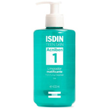 Isdin Teen Skin Acniben Limpiador Matificante Gel 400Ml