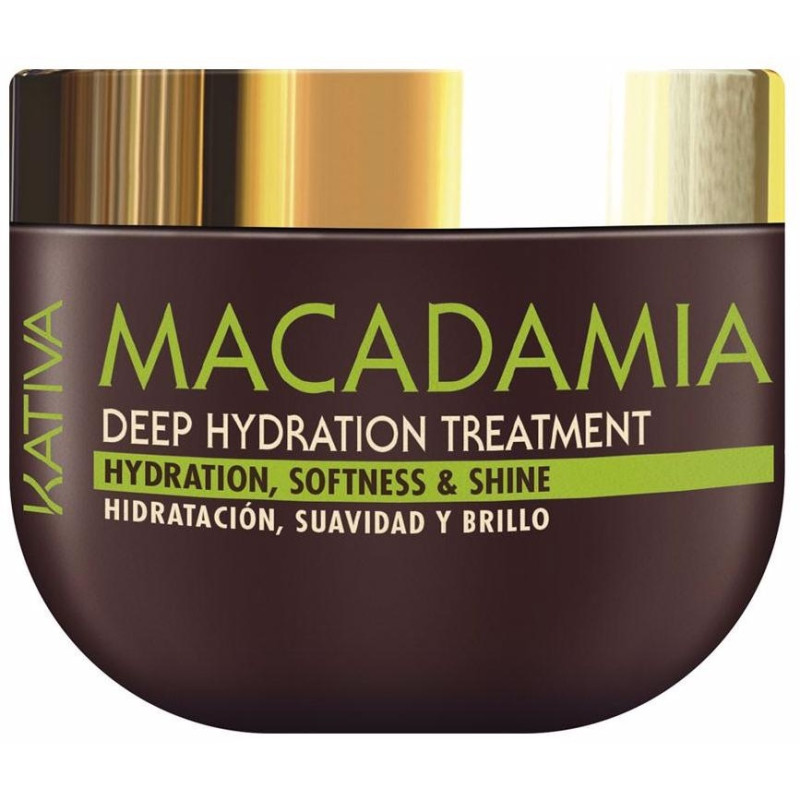 Kativa Mascarilla Macadamia Hidratación Intensa 500Ml