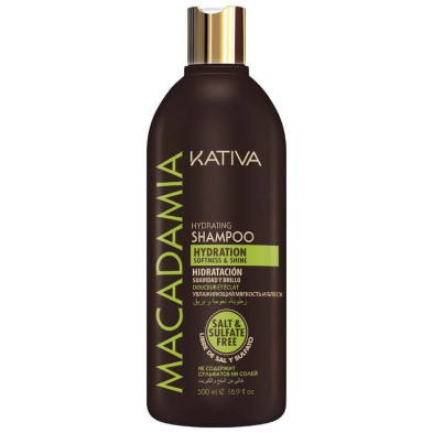 Kativa Champú Macadamia Hidratación Intensa 500Ml