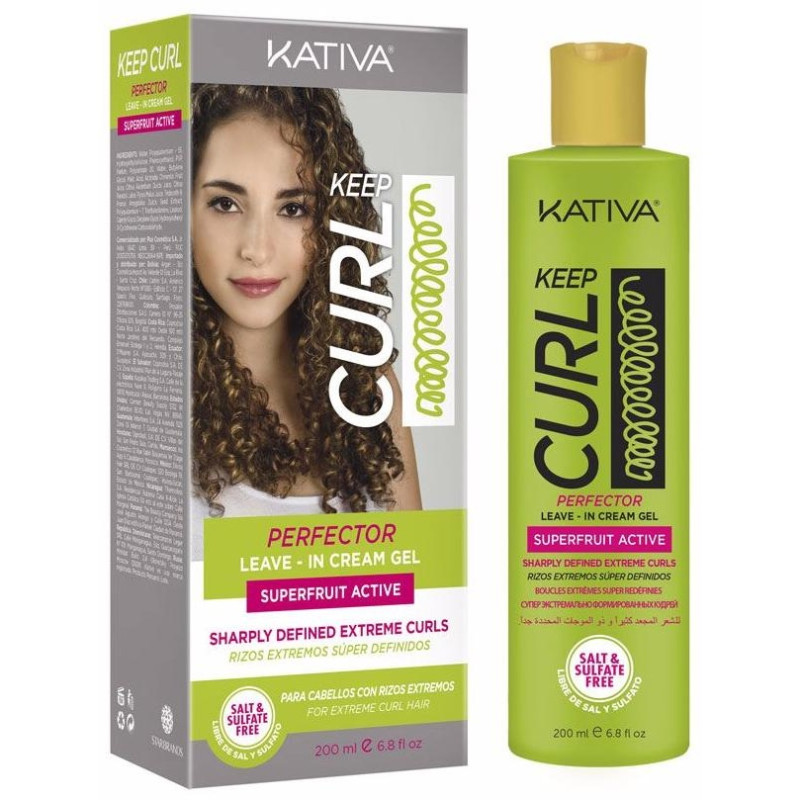 Kativa Keep Curl Perfector Leave In Cream 200Ml Kativa Keep Curl Perfector Leave In Cream 200Ml