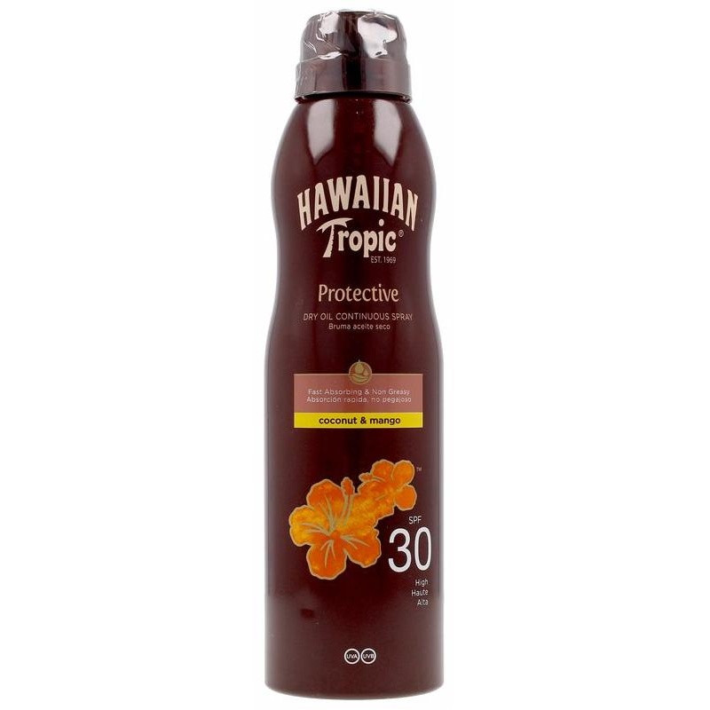 Hawaiian Tropic Protective Aceite Seco Coco Mango Spf30 180Ml Hawaiian Tropic Protective Aceite Seco Coco Mango Spf30 180Ml