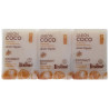 Coco Jabón 100% Natural 3 X 125 Gr Coco Jabón 100% Natural 3 X 125 Gr