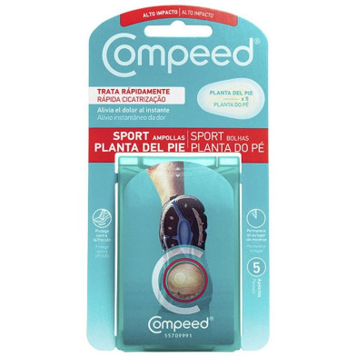 Ampollas Sport Planta Pie 5 Apósitos