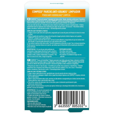 Compeed Parche Anti-Granos Limpiador 7Uds