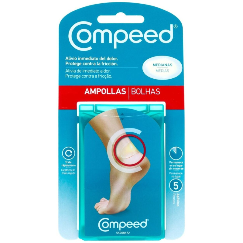 Compeed Ampollas Medianas 5Uds Compeed Ampollas Medianas 5Uds