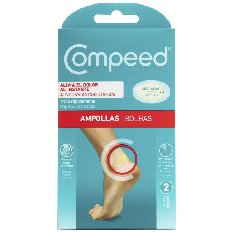 Ampollas Medianas 2 Apósitos Ampollas Medianas 2 Apósitos