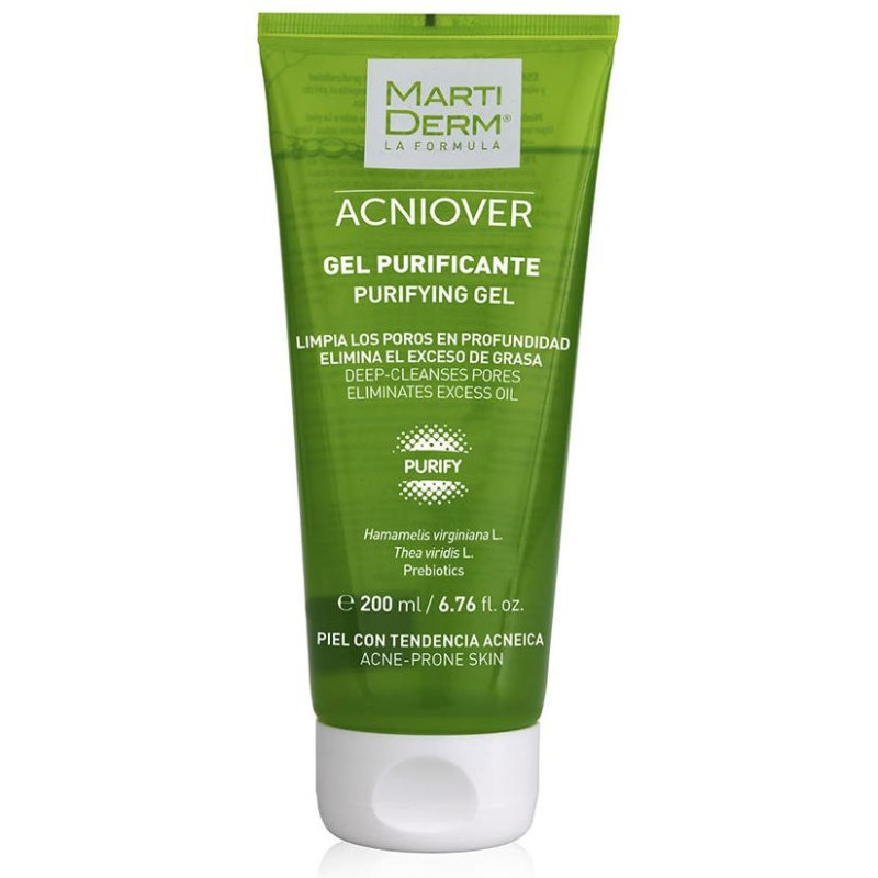 Acniover Gel Purificante Piel Grasa Y Acnéica 200 Ml