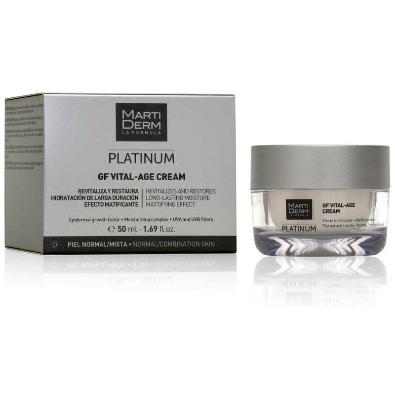 Platinum Gf Vital Age Day Cream Normal/Combination Skin 50 Ml