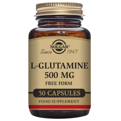 L-Glutamina 500mg 50cap Vegetales