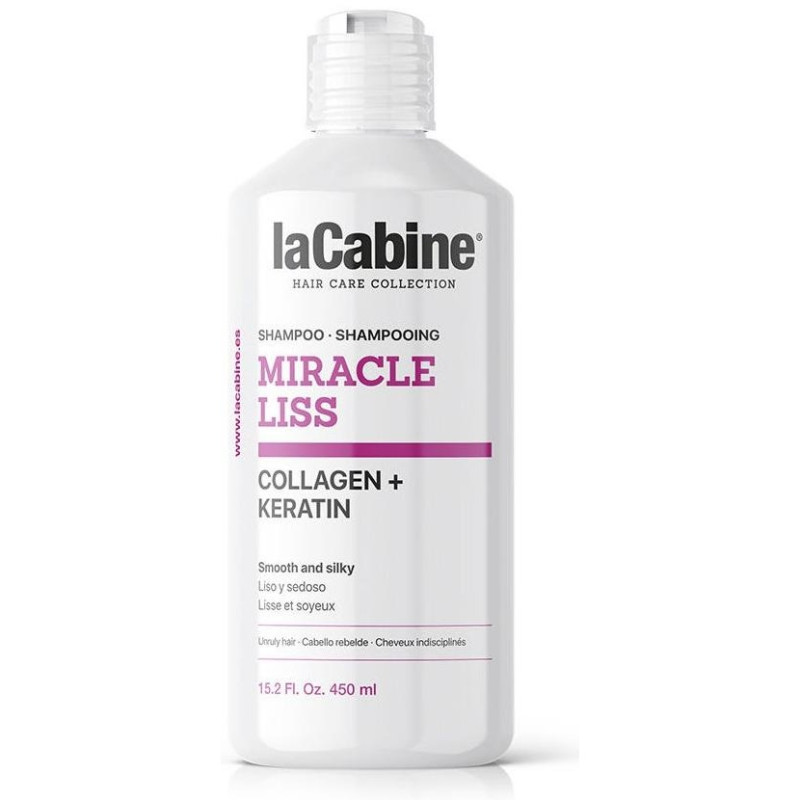 La Cabine Miracle Liss Champú 450Ml