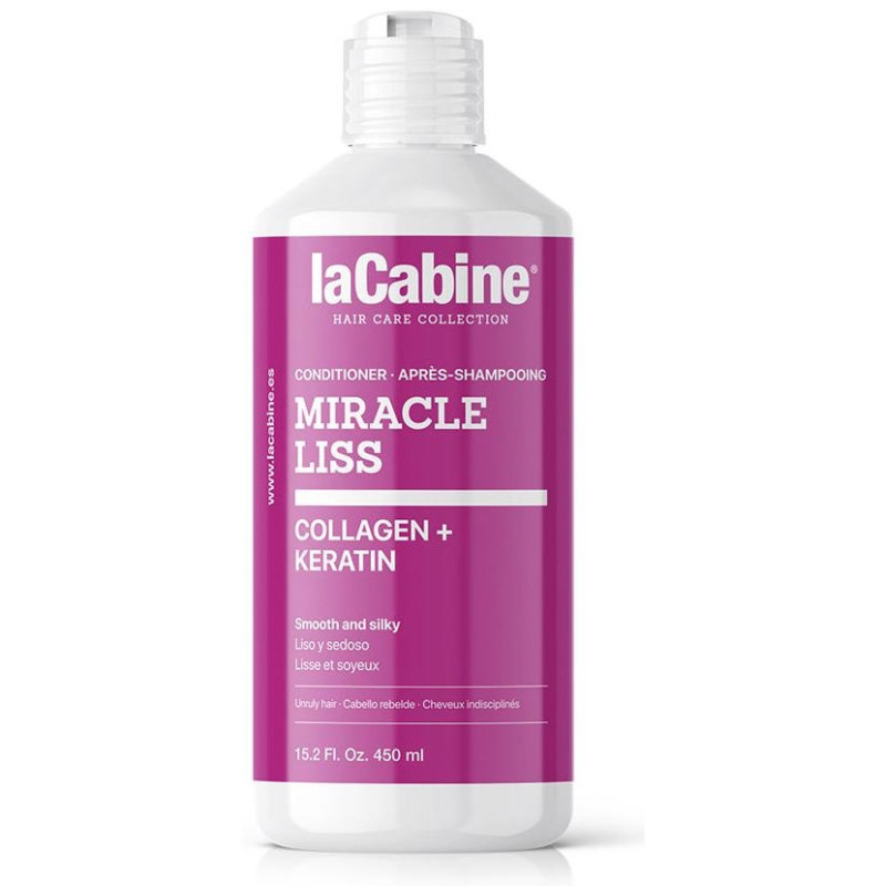 La Cabine Miracle Liss Acondicionador 450Ml