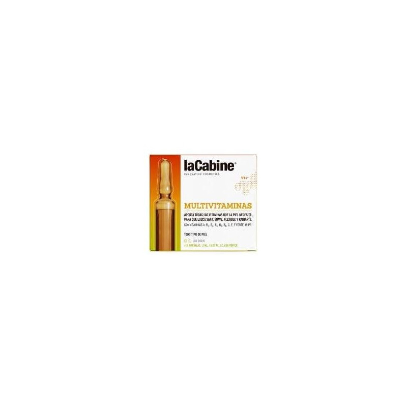 La Cabine Ampollas Multivitaminas 10X2Ml