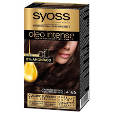 Oleo Intense Tinte Sin Amoniaco 4.86-Castaño Helado 5 Pz