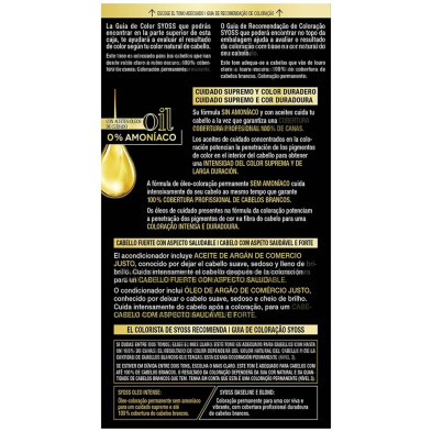 Oleo Intense Tinte Sin Amoniaco 10.50 - Rubio Claro Ceniza 5 Pz