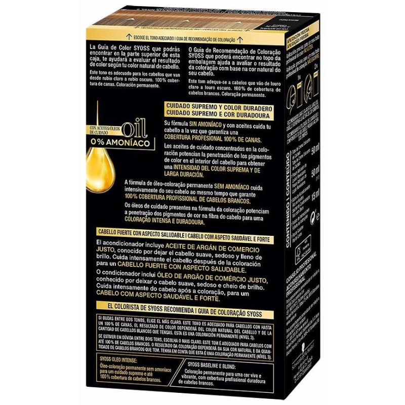 Oleo Intense Tinte Sin Amoniaco 8.86-Rubio Dorado 5 U