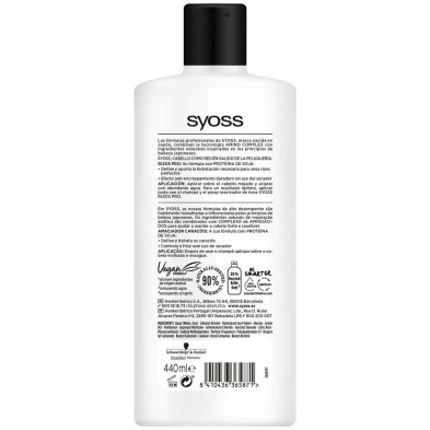 Syoss Rizos Pro Acondicionador Cabello Ondas O Rizos 440Ml