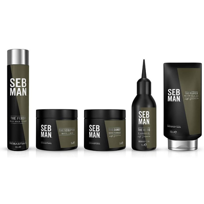 Sebastian Sebman The Dandy Pomade Cera Fijadora Brillante 75Ml Sebastian Sebman The Dandy Pomade Cera Fijadora Brillante 75Ml