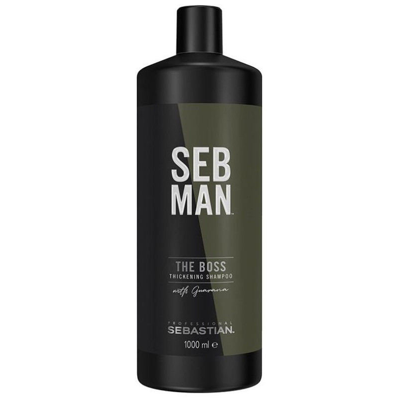 Sebman The Boss Champú Engrosador Tónico Refrescante 1000 Ml