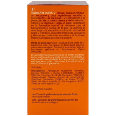 Heliocare Ultra-D Cápsulas 30Caps