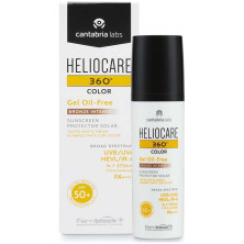 Heliocare 360º Gel Oil-Free Bronze Intense Protector Solar Spf50+ 50Ml