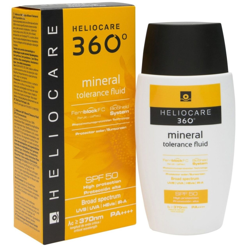 Heliocare 360º Mineral Tolerance Fluid Protector Solar Spf50 50Ml Heliocare 360º Mineral Tolerance Fluid Protector Solar Spf50 50Ml