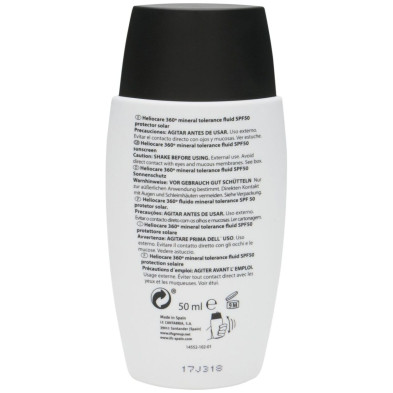 Heliocare 360º Mineral Tolerance Fluid Protector Solar Spf50 50Ml