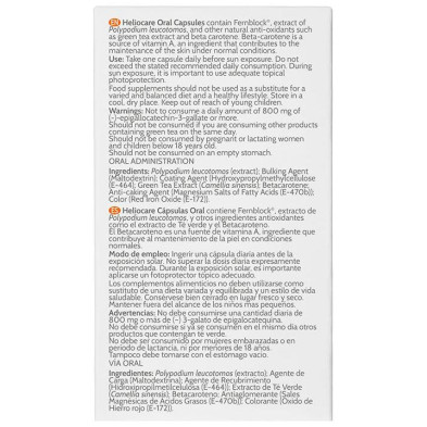 Heliocare Cápsulas Oral 60Cáps