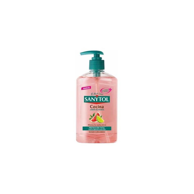 Sanytol Antibacterias Jabón Manos Cocina Dosificador 250Ml Sanytol Antibacterias Jabón Manos Cocina Dosificador 250Ml