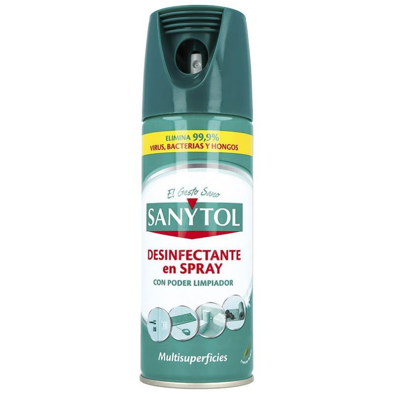 Sanytol Desinfectante Multisuperficies Spray 400 Ml Sanytol Desinfectante Multisuperficies Spray 400 Ml